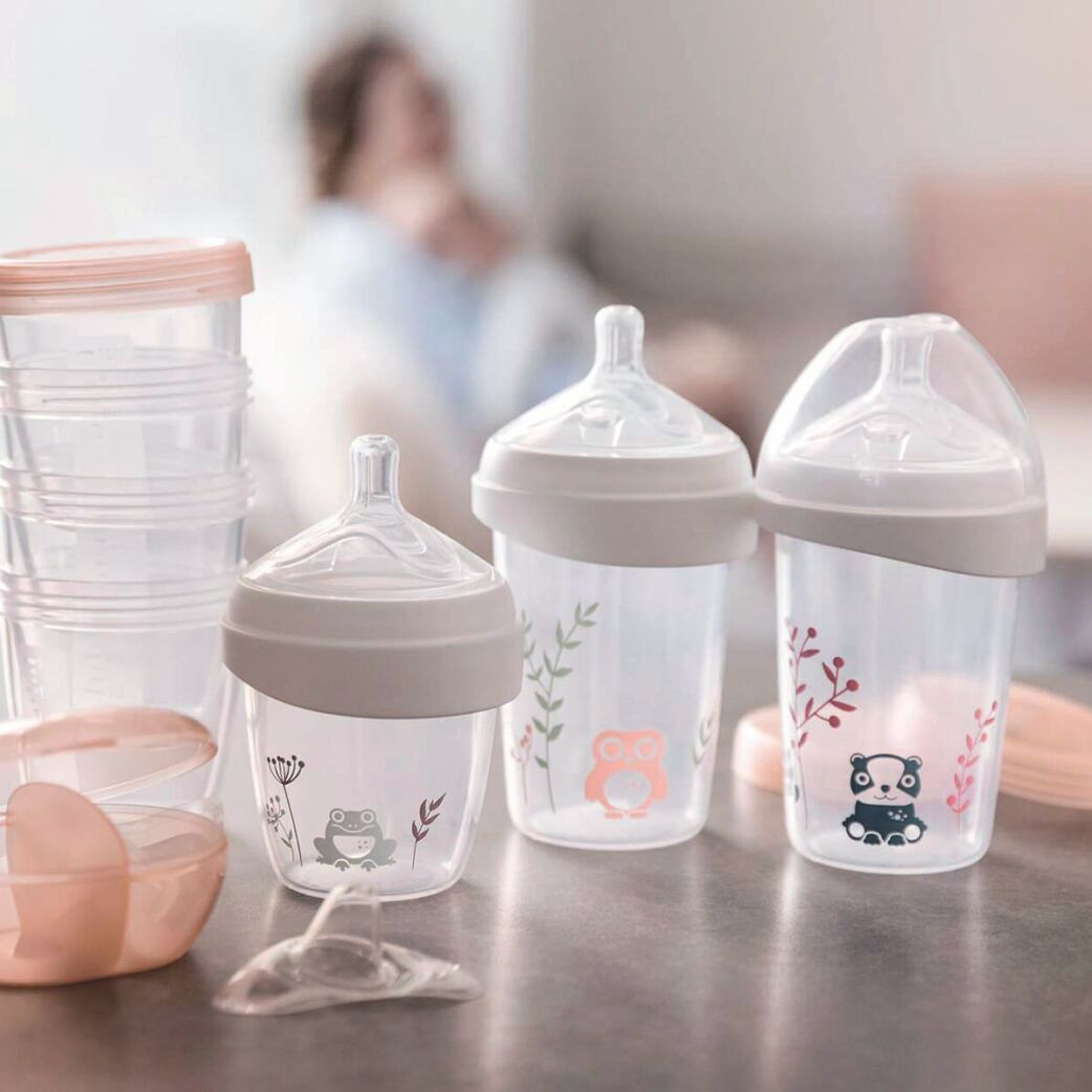 Nip First Moments Training PP Bottle, Hedgehog