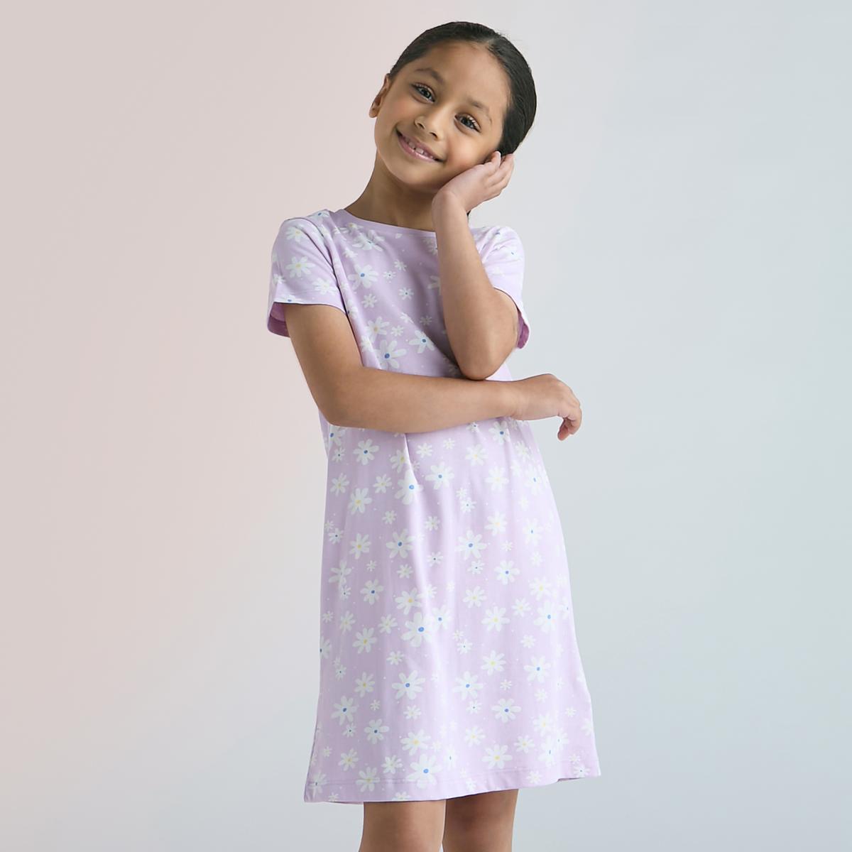 Juniors Floral Print Nightdress